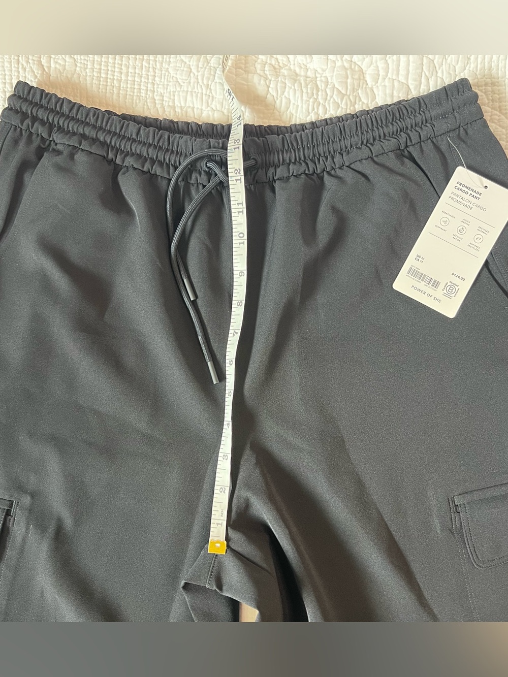 NWT Athleta Promenade Wide Leg Cargo Pant - Picture 13 of 14
